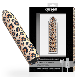 Custom Bullets - Rechargeable Leopard 10 Intensities